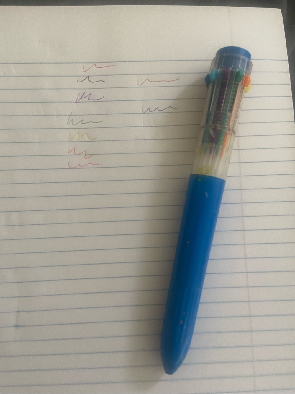 Multicolor 10-Color Click Pen